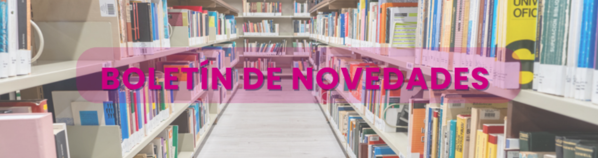 Boletín de novedades abril